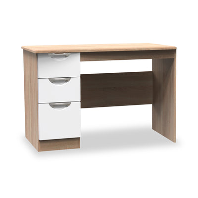 Beckett Gloss 3 Drawer Storage Desk