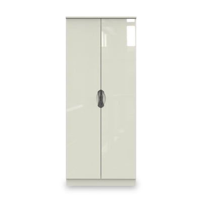Beckett Gloss 2 Door Wardrobe