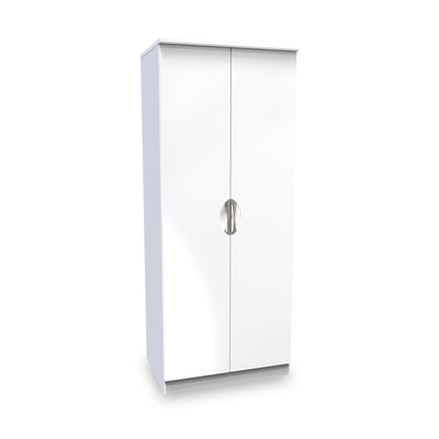 Beckett Gloss 2 Door Wardrobe