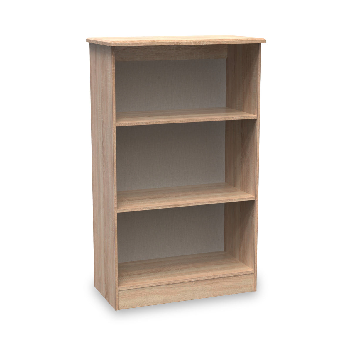 Beckett Light Wood 3 Shelf Bookcase