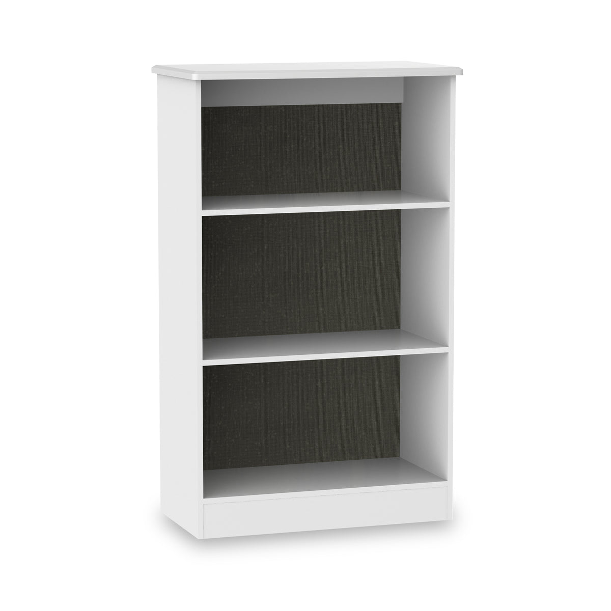 Beckett White Gloss 3 Shelf Bookcase