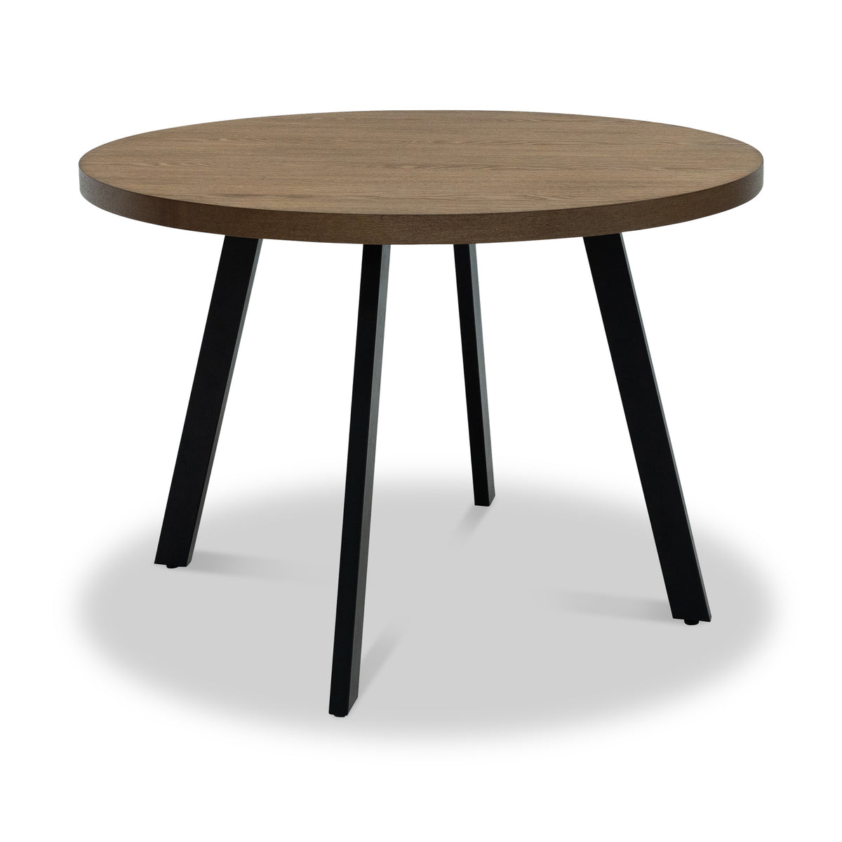 Harding 110cm Round Dining Table w 4 Chairs Front1 from Roseland Furniture