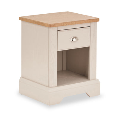 Fairford Pine and Oak 1 Drawer Bedside Table