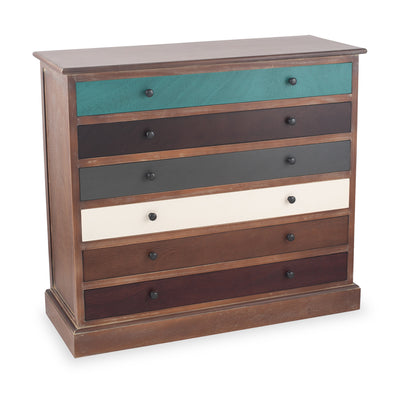 Loft Pine 6 Drawer Chest