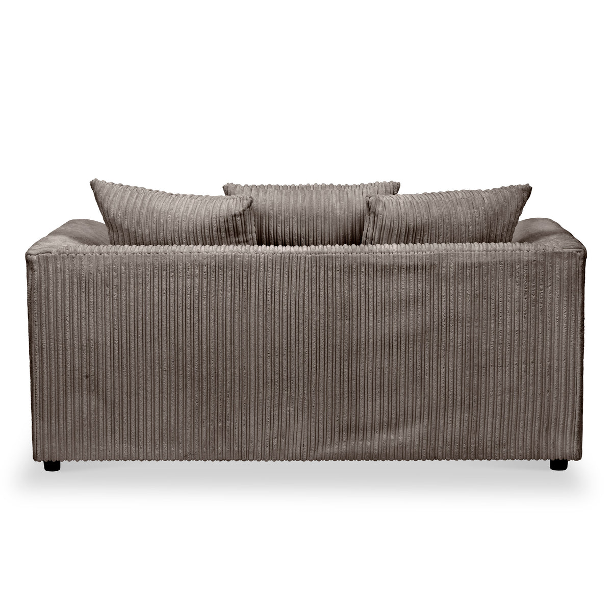 Bletchley Charcoal Jumbo Cord 2 Seater Sofa from Roseland Furniture