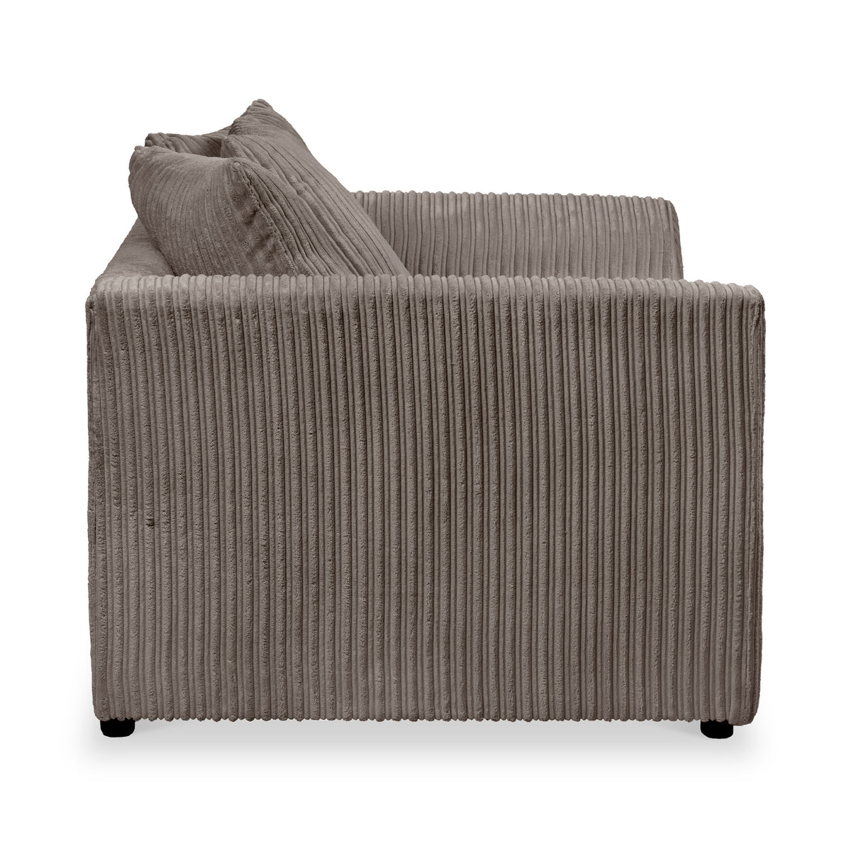 Bletchley Charcoal Jumbo Cord 2 Seater Sofa from Roseland Furniture