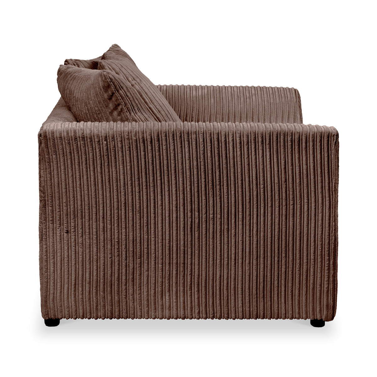 Bletchley Chocolate Jumbo Cord 2 Seater Sofa from Roseland Furniture