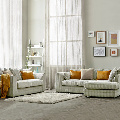 Bletchley Jumbo Cord Chaise Sofa