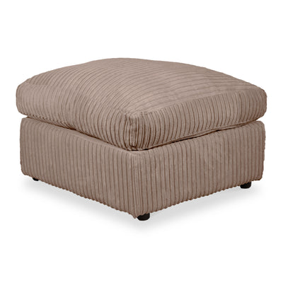 Bletchley Jumbo Cord Footstool