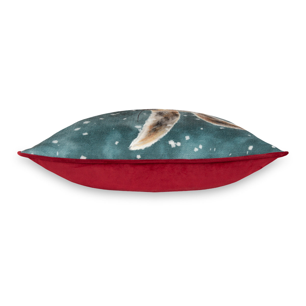 Christmas Hare 43x43 Cushion by Roseland Furniture