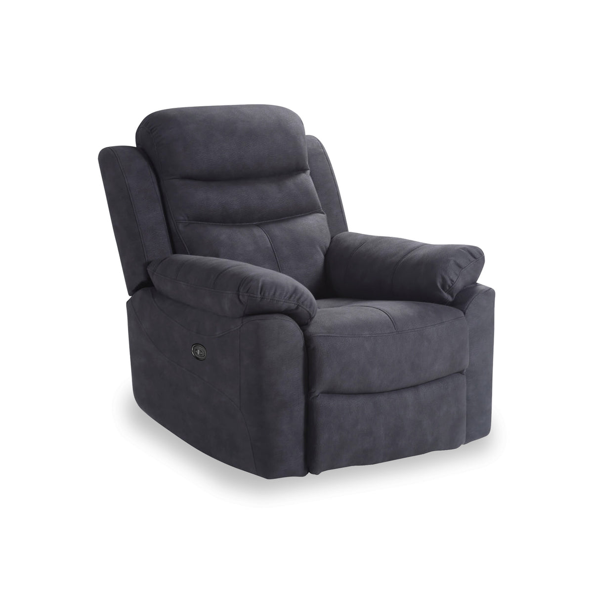 Conway Charcoal Electric Reclining Armchair from Roseland Furniture
