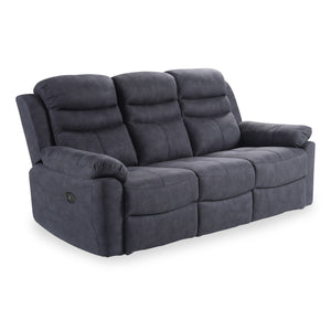 Conway Charcoal Power Reclining 3 Seater Sofa