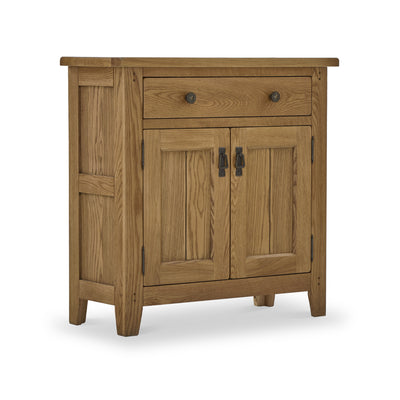 Broadway Oak Mini Sideboard with Top Drawer