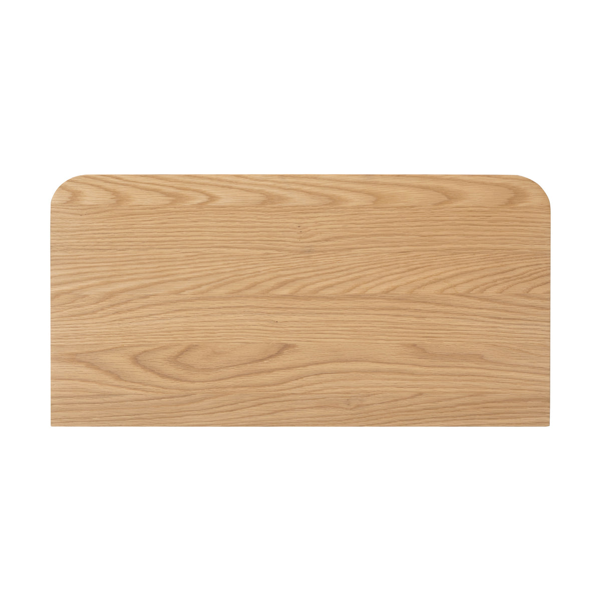 Shorwell Oak Slatted 2 Drawer 2 Door Cabinet