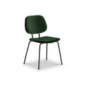 Keswick Green Velvet Dining Chair from Roseland Furniture