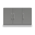 Blakely Grey and White 3 Door Sideboard from Roseland Furniture