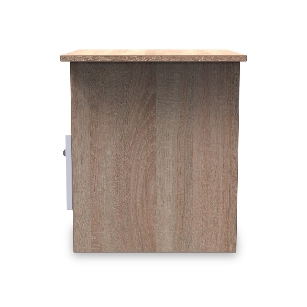 Blakely White Oak 1 Drawer Lamp Table by Roseland Furniture