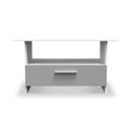 Blakely Grey and White 1 Drawer Coffee Table from Roseland Furniture