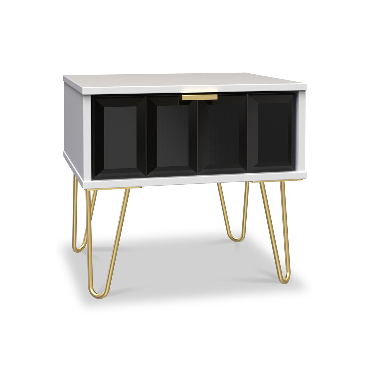 Harlow 1 Drawer Bedside Table from Roseland Furniture