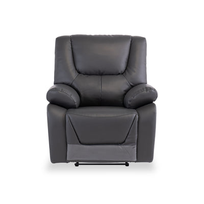 Baxter Leather Electric Reclining Armchair