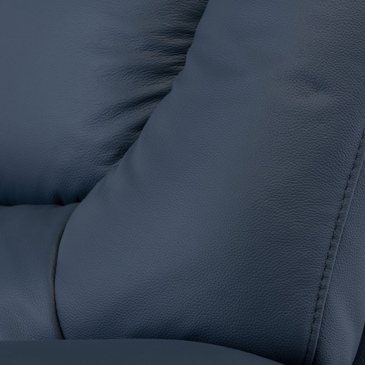 Baxter Blue Leather Electric Reclining Armchair from Roseland Furniture