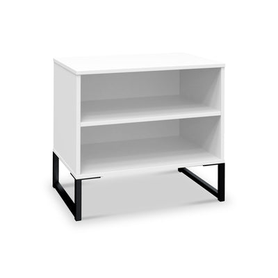 Hudson 2 Open Shelf Bedside Table