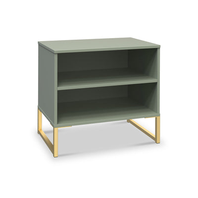 Hudson 2 Open Shelf Bedside Table