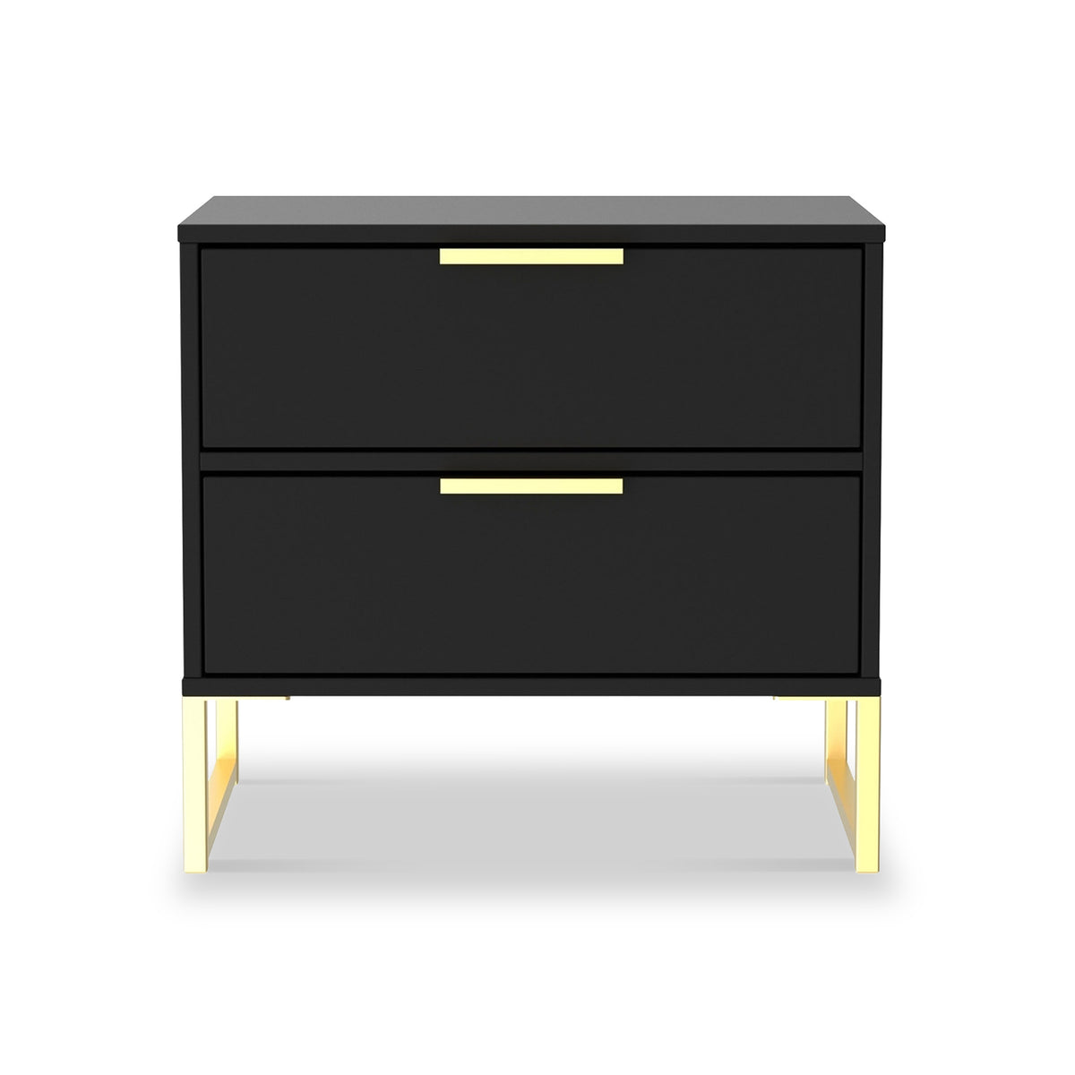 Hudson 2 Drawer Bedside Table