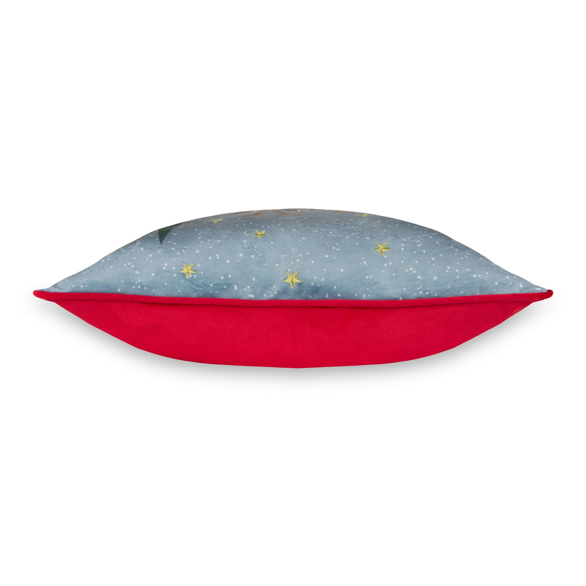 Ditsy Festive Reindeer 43x43 Cushion by Roseland Furniture