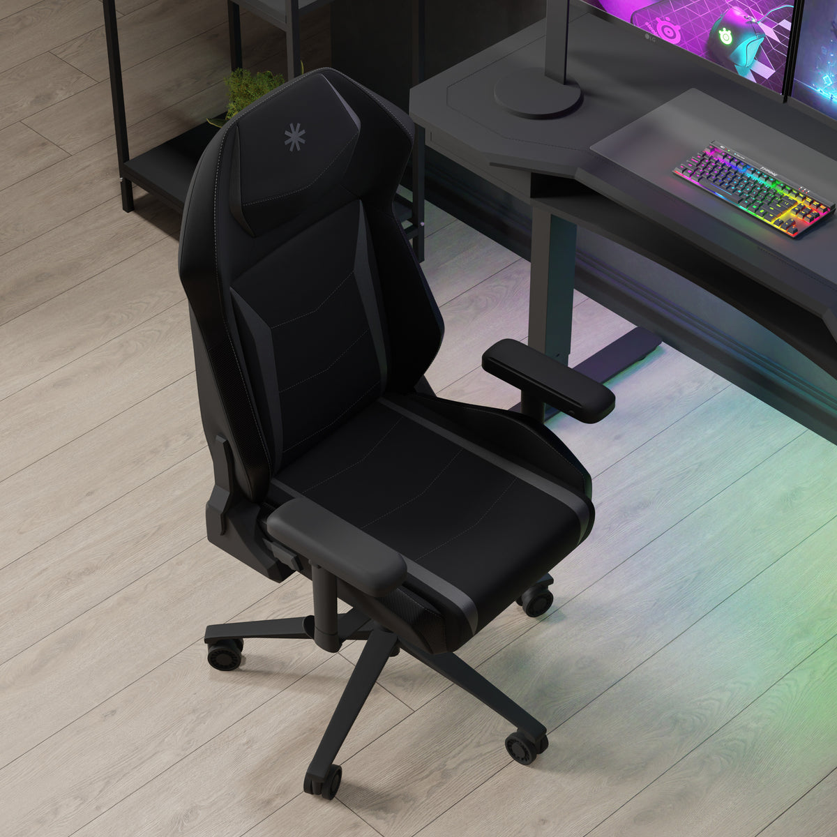 Koble Vortex Gaming Chair with Grey Accents from Roseland