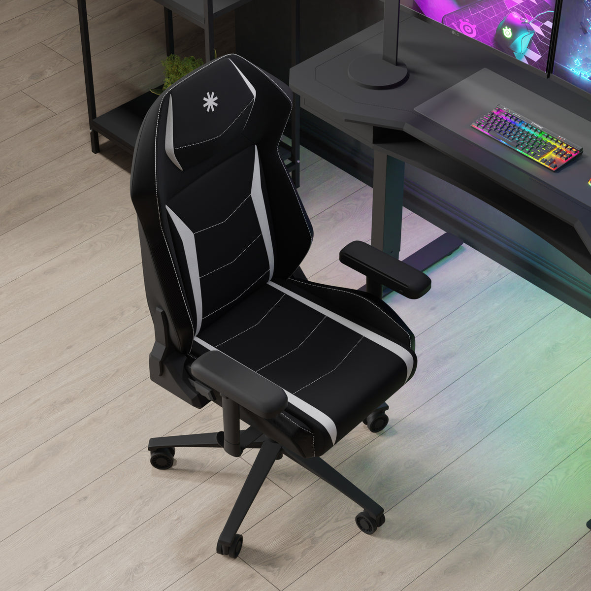 Koble Vortex Gaming Chair with White Accents from Roseland