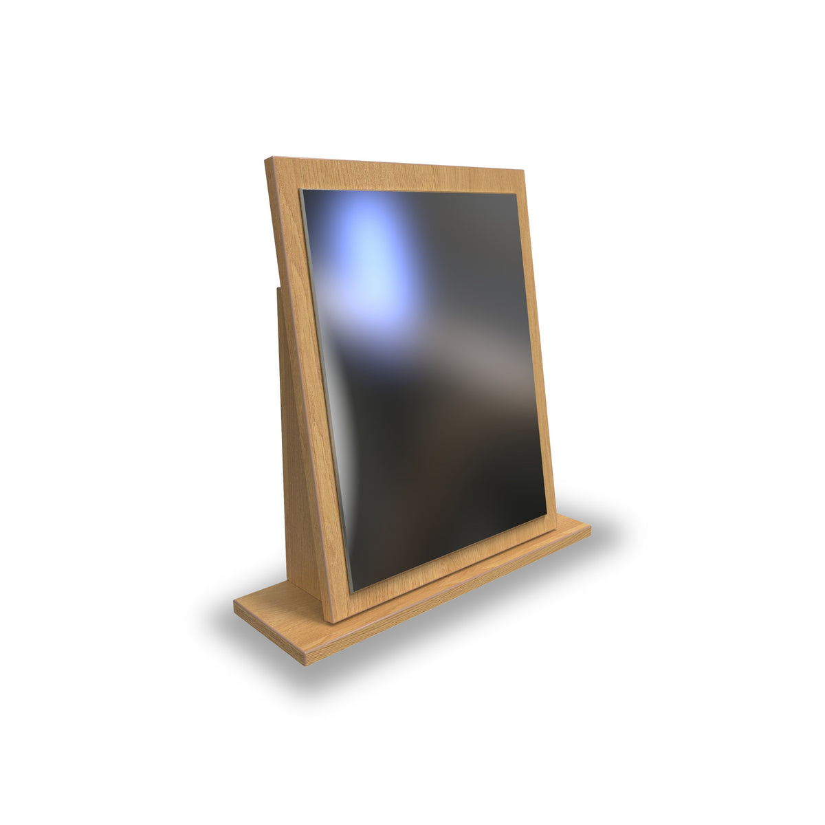 Kilgarth Modern Oak Mirror by Roseland Furniture