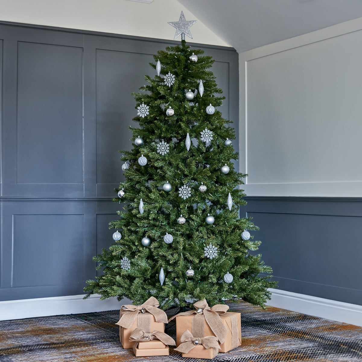 Dunhill Fir Dual Colour LED Christmas Tree