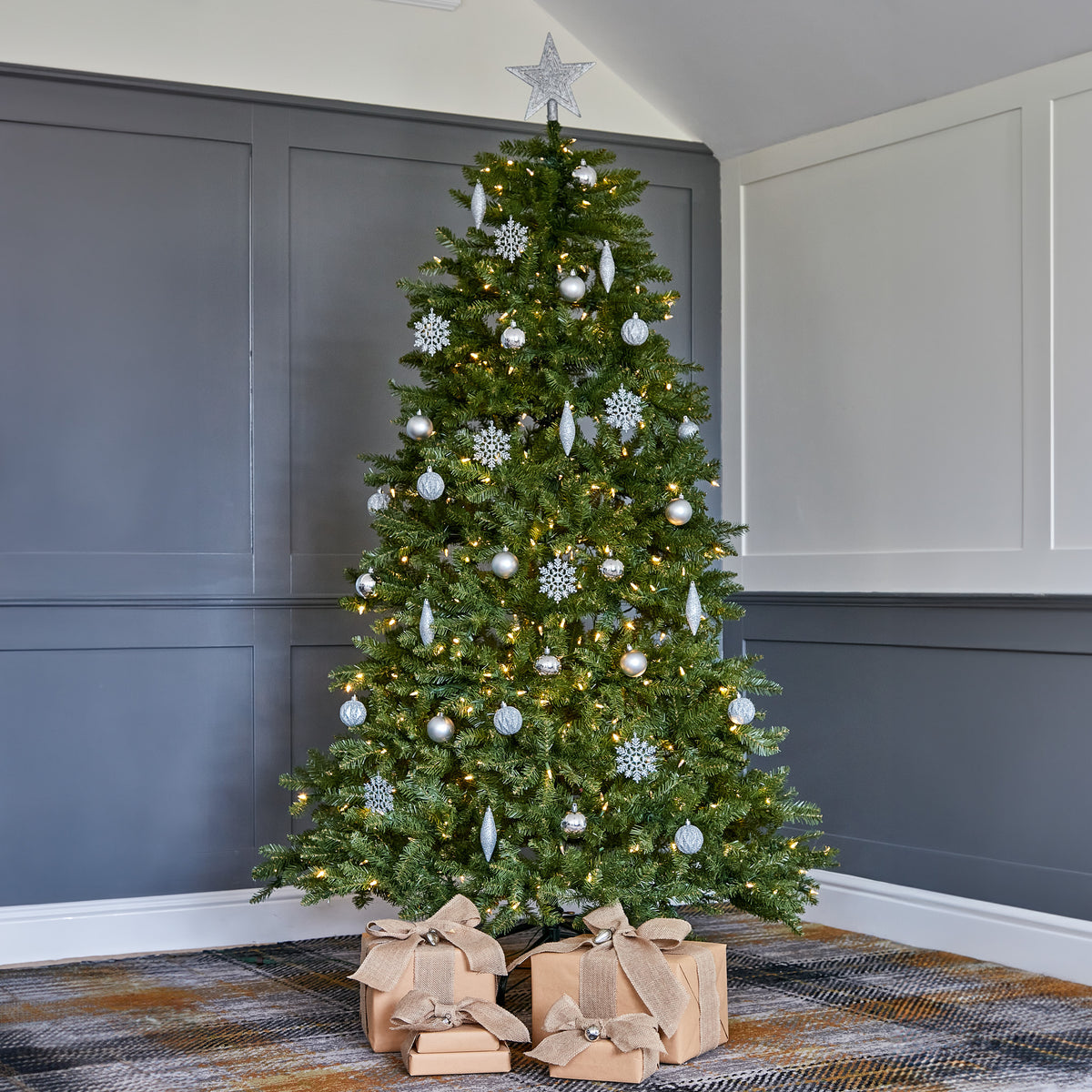 Dunhill Fir Dual Colour LED Christmas Tree