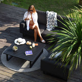 Maze Ethos Charcoal Outdoor Corner Sofa Group