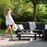 Maze Ethos Charcoal Outdoor Corner Sofa Group