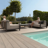 Ibiza 3 Seat Outdoor Sofa Set With Square Table
