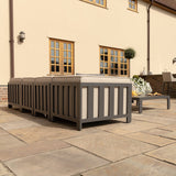 Maze Ibiza Large Outdoor Corner Sofa Set With Square Table