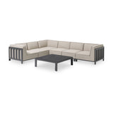Maze Ibiza Outdoor Medium Corner Sofa Set With Square Table