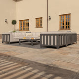 Maze Ibiza U Shape Outdoor Sofa Set With Square Table