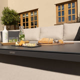 Maze Pulse Left Handed Rectangular Corner Dining Set with Rising Table