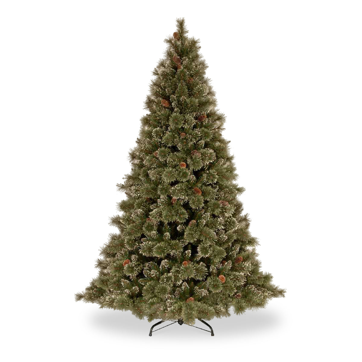 Glittery Bristle Pine 6ft Tree from Roseland Furniture