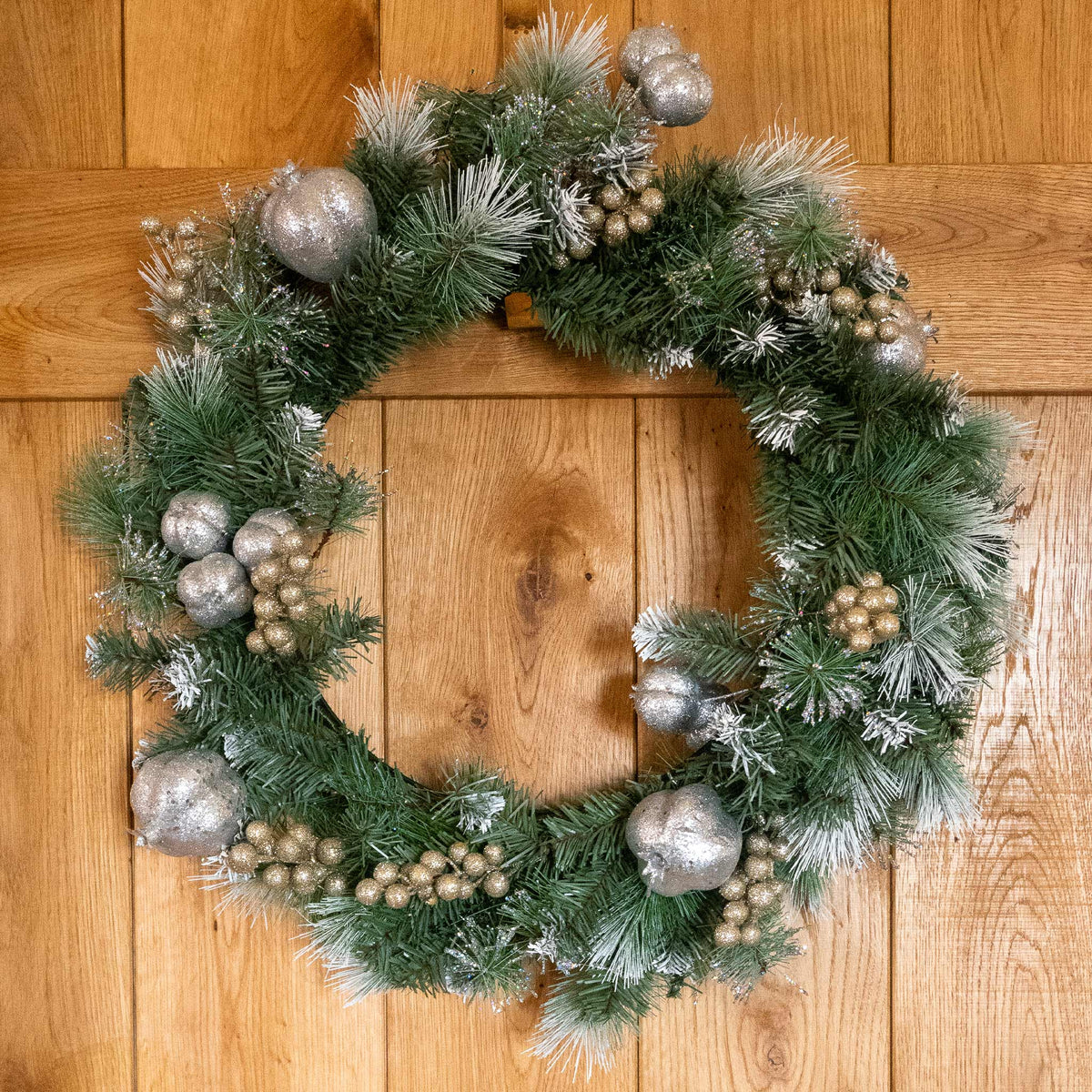 Glittery Pomegranate 24" Wreath