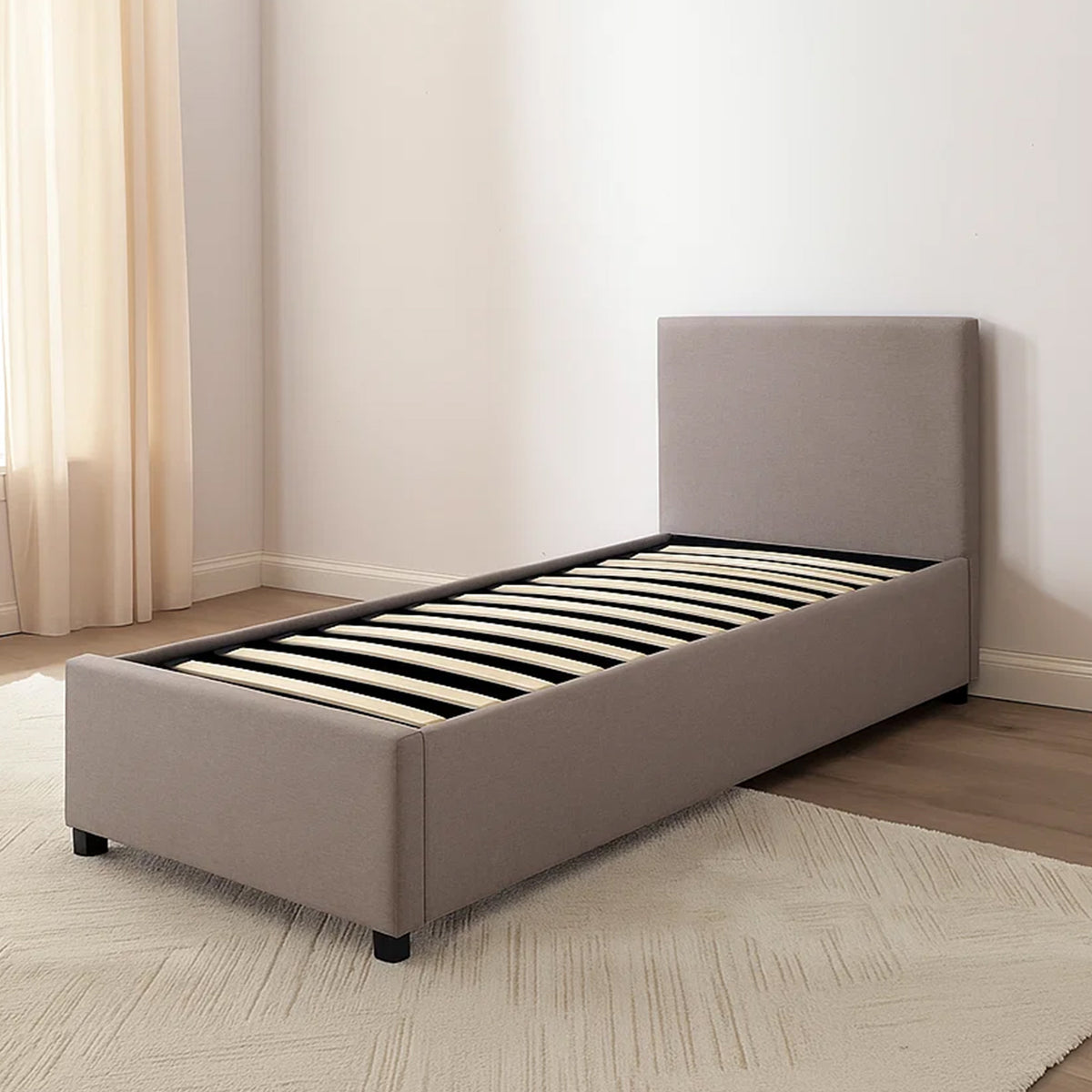 Waltham Ottoman Storage Bed Frame Single from Roseland Furniture