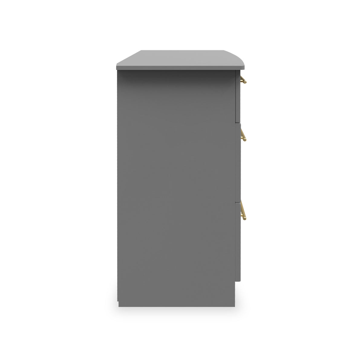 Bramham Grey 3 Drawer Deep Chest