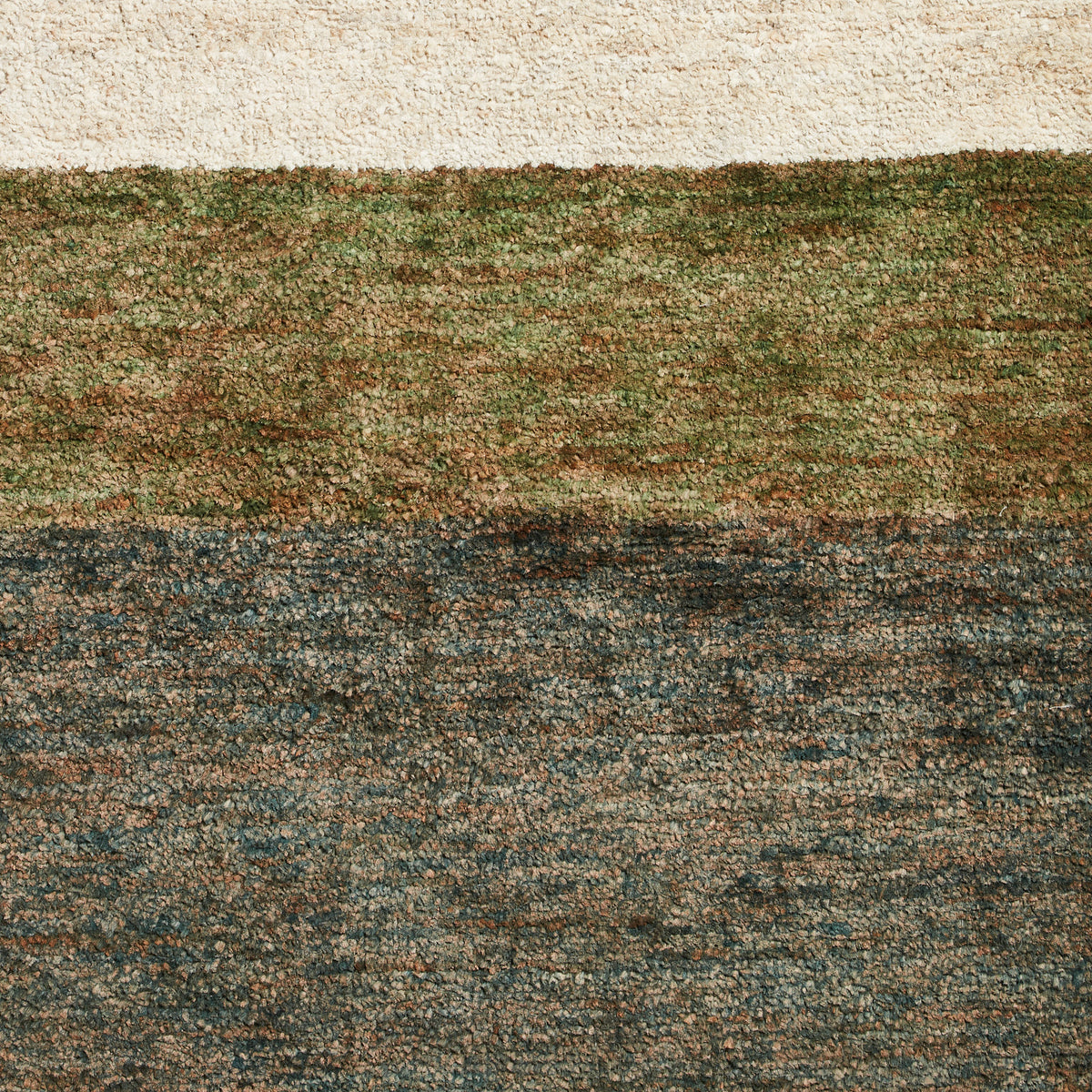 Franklin Natural Hemp Multi Coloured Abstract Rug