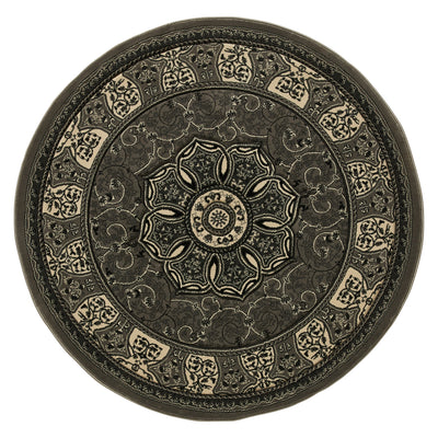 Holden Oriental Stain Resistant Circular Rug