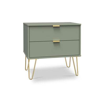 Moreno 2 Drawer Side Table