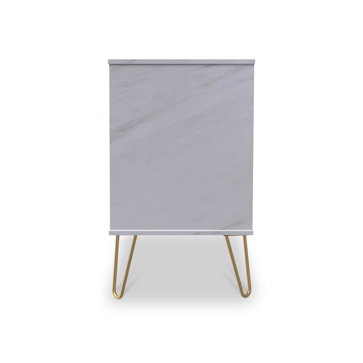 Moreno Marble Effect 3 Drawer Chest