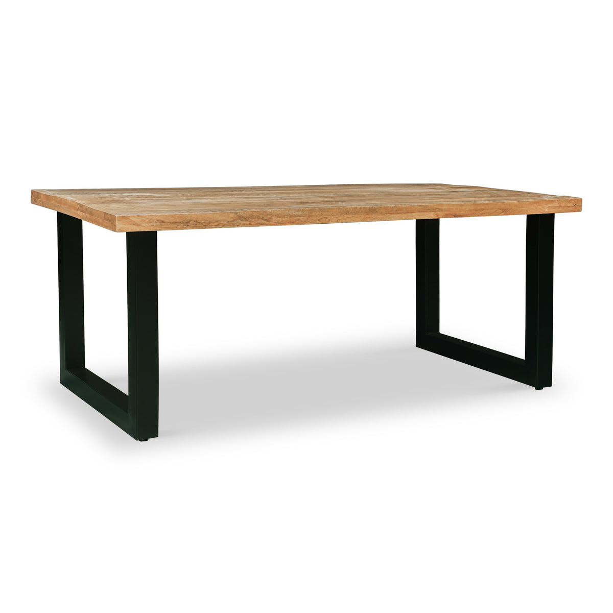 Jaxon Industrial Mango Wood 200cm Rectangular Dining Table from Roseland Furniture